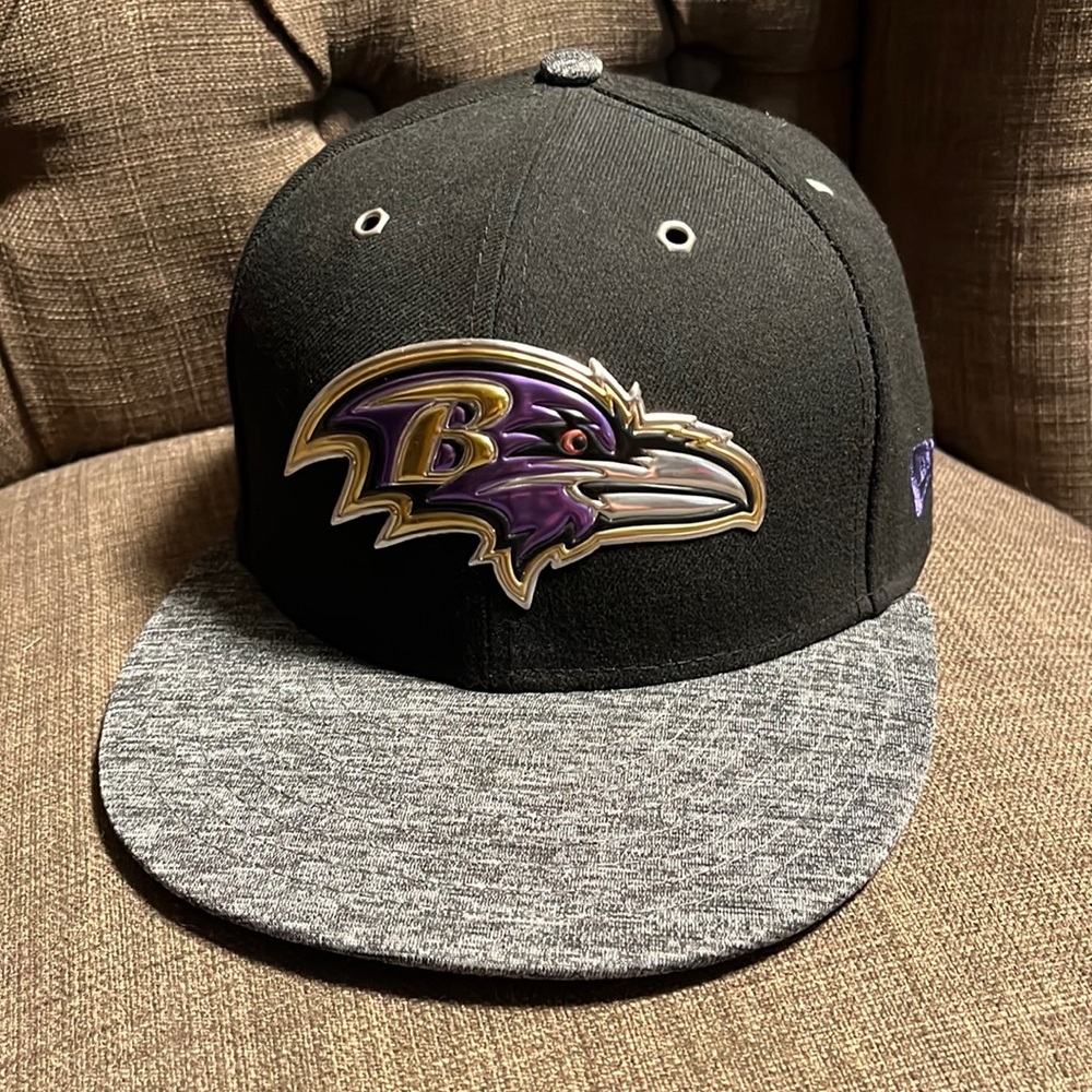 New Era Baltimore Ravens size 7 3/8
